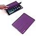 CaseCrown Omni Cover Case (Purple Carbon Fiber) for iPad 4th Generation with Retina Display, iPad 3 & iPad 2 (Built-in magnet for sleep / wake feature)