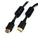 HDMI-Kabel (1.3) - 19pol. Stecker -> 19pol. Stecker, 2 Ferrit-Kerne 5,0m schwarz OD7.3