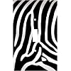Zebra Skin Print Decorative Switchplate Cover