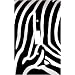 Zebra Skin Print Decorative Switchplate Cover