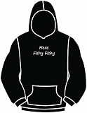Fishing.Here Fishy Fishy. Premium Fishing Hoodie.