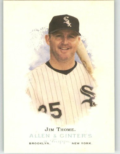 2006 Topps Allen and Ginter Mini A and G Back #14 Jim Thome - Chicago White Sox (Baseball Cards)