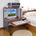 パソコンデスク ロータイプ ダークオーク木目柄 座デスク W750 100-DESK009