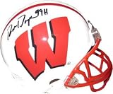 Ron Dayne signed Wisconsin Badgers Replica Mini Helmet 99H (Heisman)