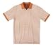Ashworth Junior 2-Bar Stripe Polo - Red Oxide - Large