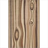 IMAGE OF New Wave Earth Contemporary Rug Size: 9'6