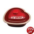 Le Creuset Stoneware Heart Casserole with Lid, 26 cm