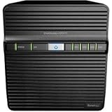 Synology DiskStation 4-Bay (Diskless) Network Attached Storage DS411+ (Black)