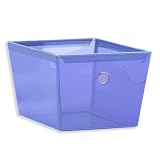 Storage Solutions 0538B6 Large 8-1/2-by-11-1/2-by-16-Inch Storage Bin, 6-Pack, Blue