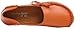 Serene Womens Leather Cowhide Casual Lace Up Flat Driving Shoes Boat Slip-On Loafers (9B(M)US, Orange)