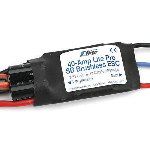 E-Flite 40-Amp Pro Switch-mode Speed Control