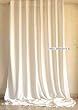 White Velvet Curtains / Drapery / Panels