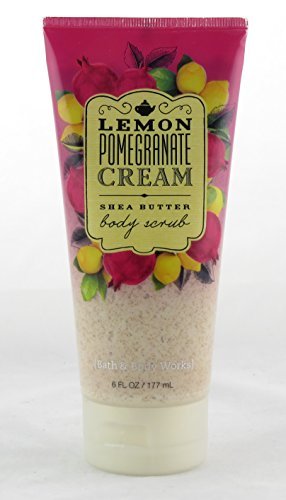 Bath & Body Works Lemon Pomegranate Cream Shea Butter Body Scrub 6 oz.
