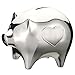 Wedgwood Silver Plated Baby Piggy Bank by Vera Wang