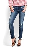 Mango Women's Decorative Ripped Jean