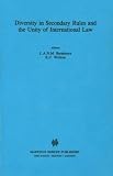 Diversity in secondary rules and the unity of international law