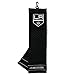 Team Golf NHL Los Angeles Kings Embroidered Golf Towel Embroidered Golf Towel, Checkered Scrubber Design, Embroidered Logo