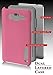 Phonelicious Slim Rugged Case with Screen Protector and Stylus for Samsung Galaxy J7 – Pink Matte