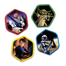 Star Wars - Clone Wars Cupcake Rings - 12ct