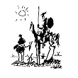 Pablo Picasso Don Quixote Art Print Poster - 13x19