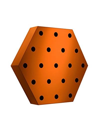 Mipiacemolto Portabottiglie Esagonale Maxi Arancione