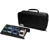 Gator GPB-LAK-1 Small Aluminum Pedal Board with Carry Bag, Black