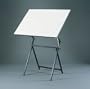 Alvin Fold-A-Matic Drafting Table Base Only, White
