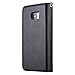 Galaxy Note 7 Case, Pandawell PU Leather 9 Card Slot Wallet Folio Case with Detachable Magnetic Hard Case for Samsung Galaxy Note 7 - Black