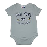 Majestic New York Yankees MLB Baby / Infant One-Piece Bodysuit / Romper / Onesie (Size: 6/9)