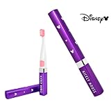 Disney ディズニー ミッキー 電動 歯ブラシ パープル 抗菌音波振動式 毎分 23000 ストローク 替えブラシ 2本付 コスメ感覚 紫