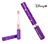 Disney ディズニー ミッキー 電動 歯ブラシ パープル 抗菌音波振動式 毎分 23000 ストローク 替えブラシ 2本付 コスメ感覚 紫 ディズニー