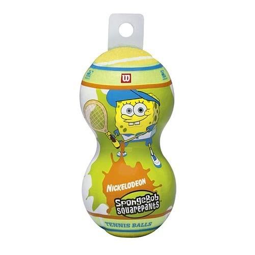 Wilson SpongeBob SquarePants Tennis Balls 2 Pack