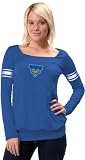 Chicago Cubs Cooperstown Women's Long Sleeve Armband Jersey Top - by Alyssa Milano