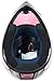 Youth Offroad Gear Combo Helmet Gloves Goggles DOT Motocross ATV Dirt Bike Spiderman Pink , Small
