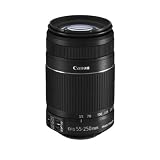 Canon EF-S 55-250mm f/4-5.6 IS II Teleobiettivo con Zoom, colore: Nerodi Canon