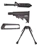 16" Tippmann 98 Custom Combat Barrel + Stock + Bipod + Adj Sight Rail