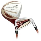 Intech Mach 2, 2/7 Lady's Right Hand Set, 460cc 10.5 Degree Driver, 3 wood, 4 and 5 Hybrids (Woods and Hybrids Graphite), 6-Pitching Wedge Stainless.