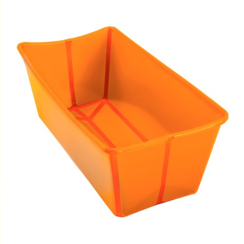 A Real Cool World 01005 FlexiBath Babybadewanne, orange/orange Preisvergleich