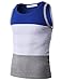 H2H Mens Fashion Sleeveless Basic Sport Tank Top Of Various Colors