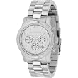 Michael Kors Watches Silver Chronograph Runway