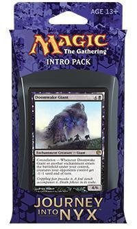Magic the Gathering (MTG) Journey Into Nyx Intro Pack / Theme Deck - Pantheon's Power - Black (Includes 2 Booster Packs)