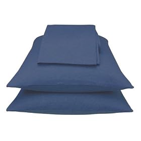 Jersey Sheet Set - 100% Combed Cotton - Blue