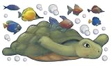 Sea Turtle Peel & Stick  Wall Mural