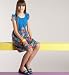 Girls Limited Floral Dress with Belt