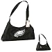 Philadelphia Eagles Purse / Handbag (Solid Black, 12.5