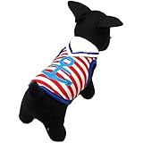 Alfie Pet by Petoga Couture - Terris Sailor Tank - Color: Blue, Size: Large