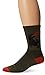 SockGuy Men's Dinosaur Wool Socks, Olive, Large/X-Large
