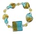 Bracelet - B65 - Murano Style Glass - Twists and title=