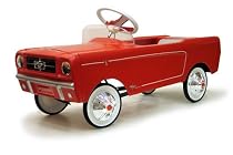 1965 Ford Mustang Pedal Car - Red 39" Long, 18" High