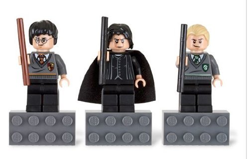 LEGO Harry Potter Magnet Set: Harry Potter, Severus Snape, Draco Malfoy